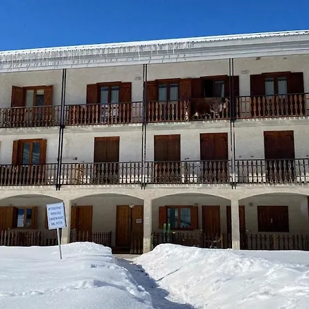 Facing The Sestriere Slopes Borgata Sestriere