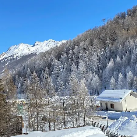 Facing The Sestriere Slopes Borgata Sestriere
