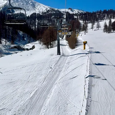 アパート Facing The Sestriere Slopes *