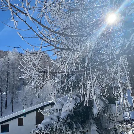 Facing The Sestriere Slopes *