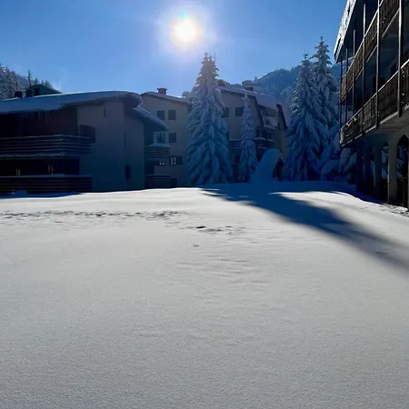 Facing The Sestriere Slopes *