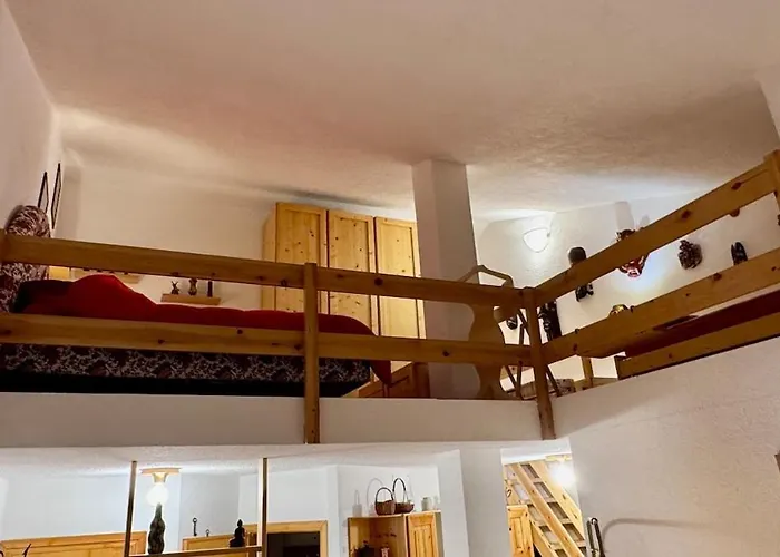 Facing The Sestriere Slopes