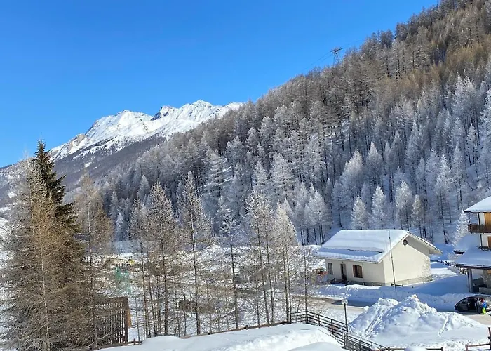 Facing The Sestriere Slopes Borgata Sestriere