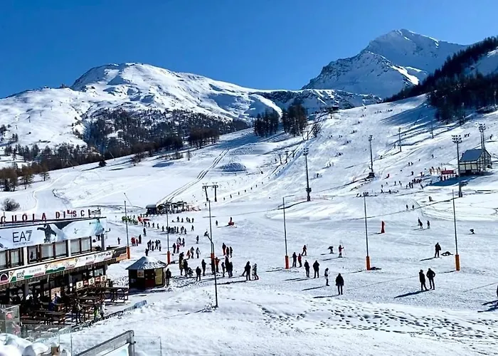 Daire Facing The Sestriere Slopes *
