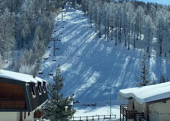 公寓 Facing The Sestriere Slopes