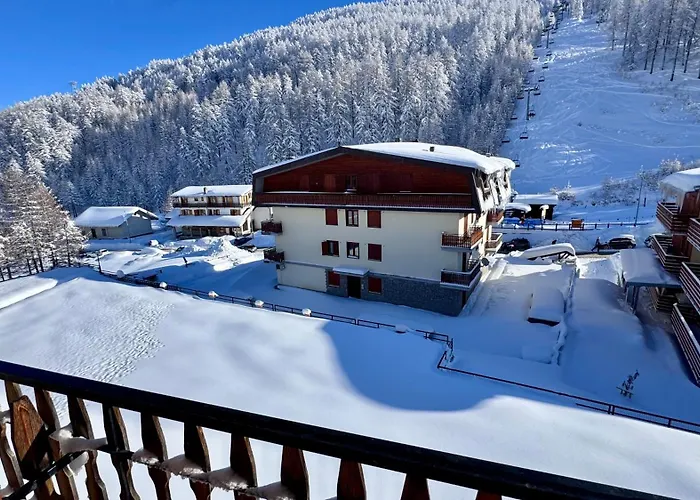 公寓 Facing The Sestriere Slopes 博格塔塞斯特雷