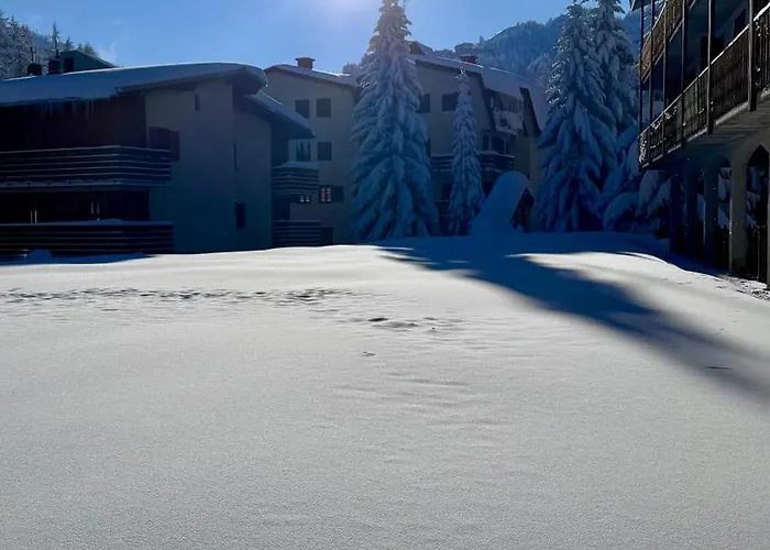 Facing The Sestriere Slopes *
